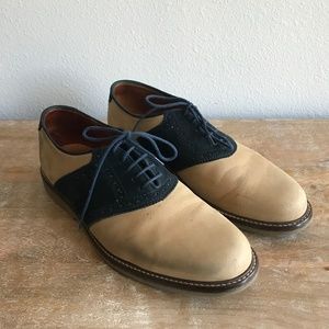 Peter Huber Men's Shoes Classic Oxford Two-Tone